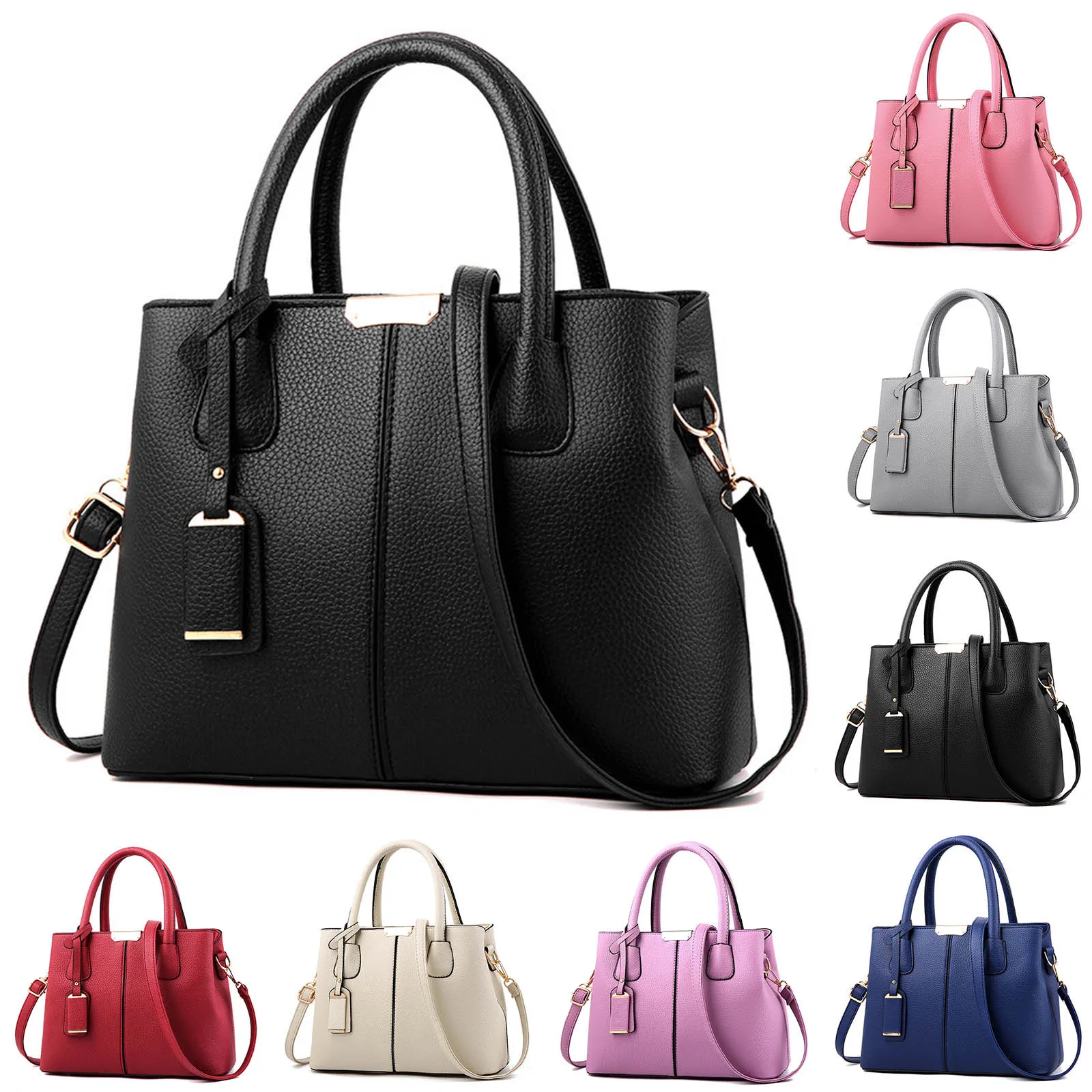 Roomy Womens Handbags Purse Satchel Shoulder Bags Tote Leather Bag