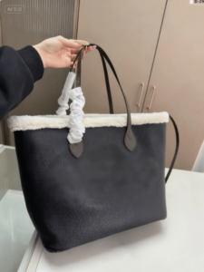 Teddy Wool Women Shopping Bag