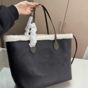 Teddy Wool Women Shopping Bag