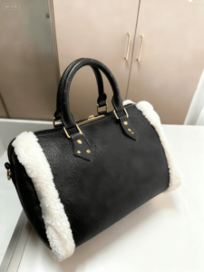 Wool women bag autumn winter large capacity