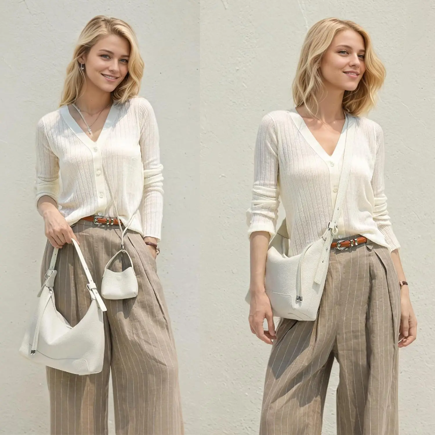 Leather Hobo Bag — Stylish & Versatile for Women - Image 2