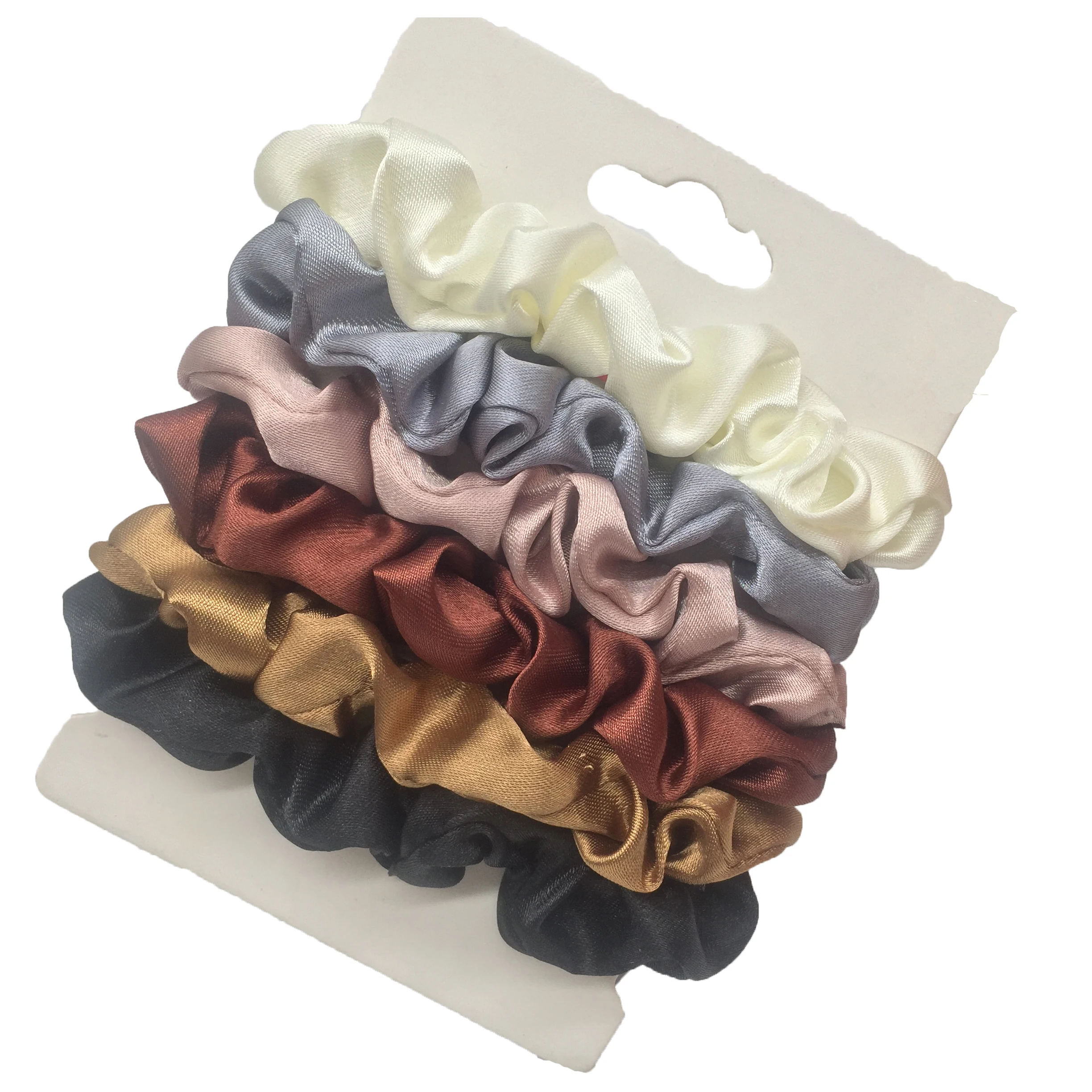 Satin Hair Scrunchies