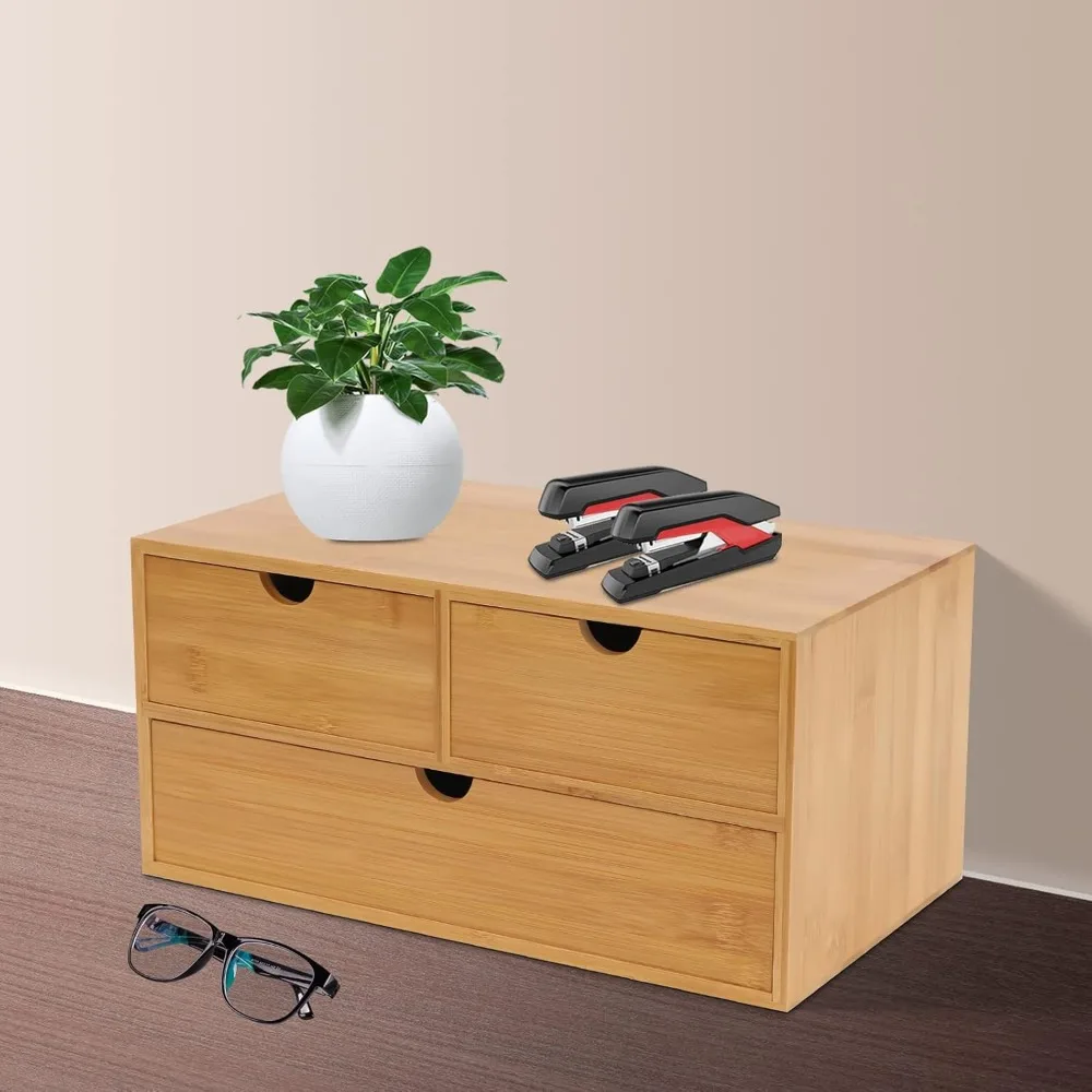 Bamboo Desk Organizer - Image 3