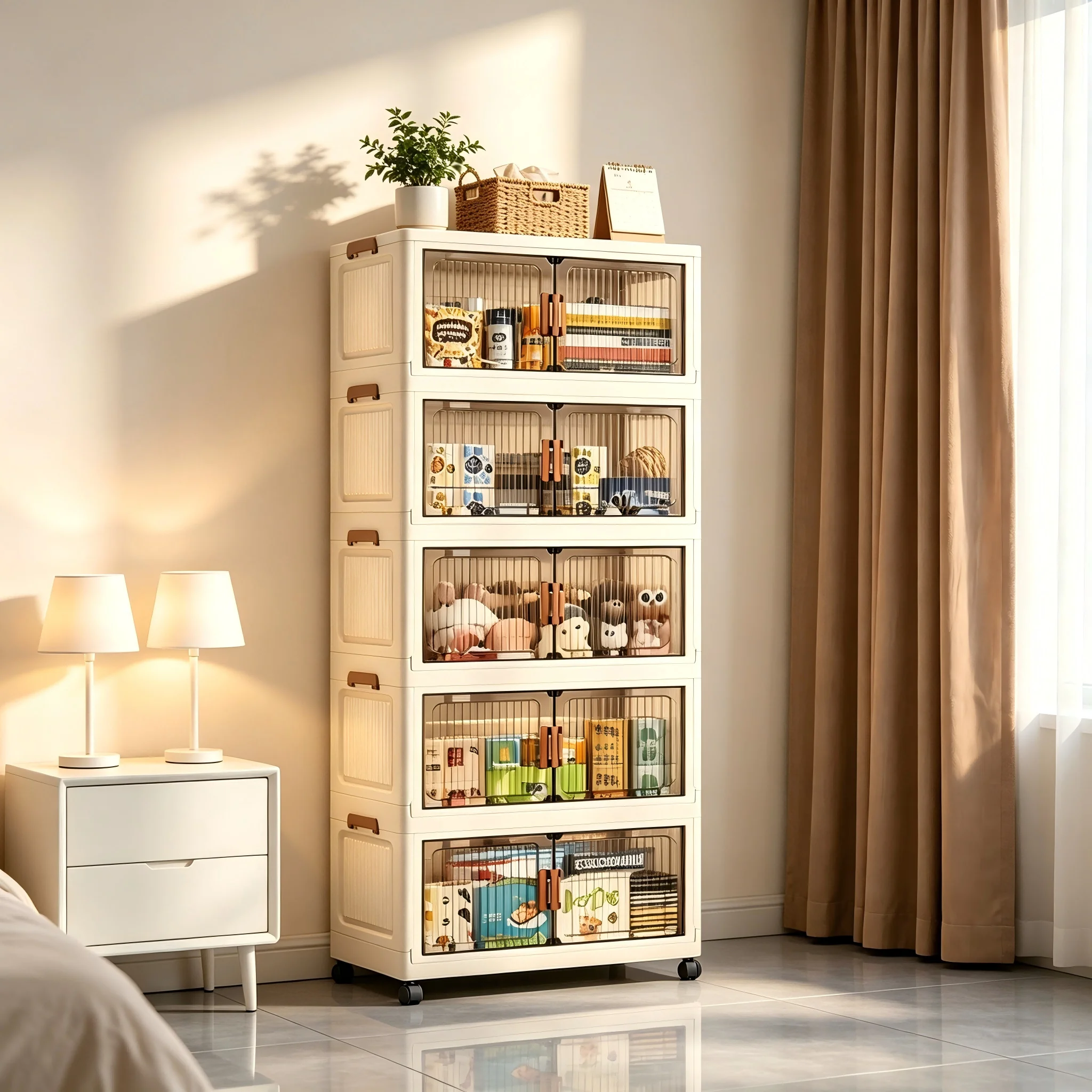 Foldable Storage Cabinet - Image 2