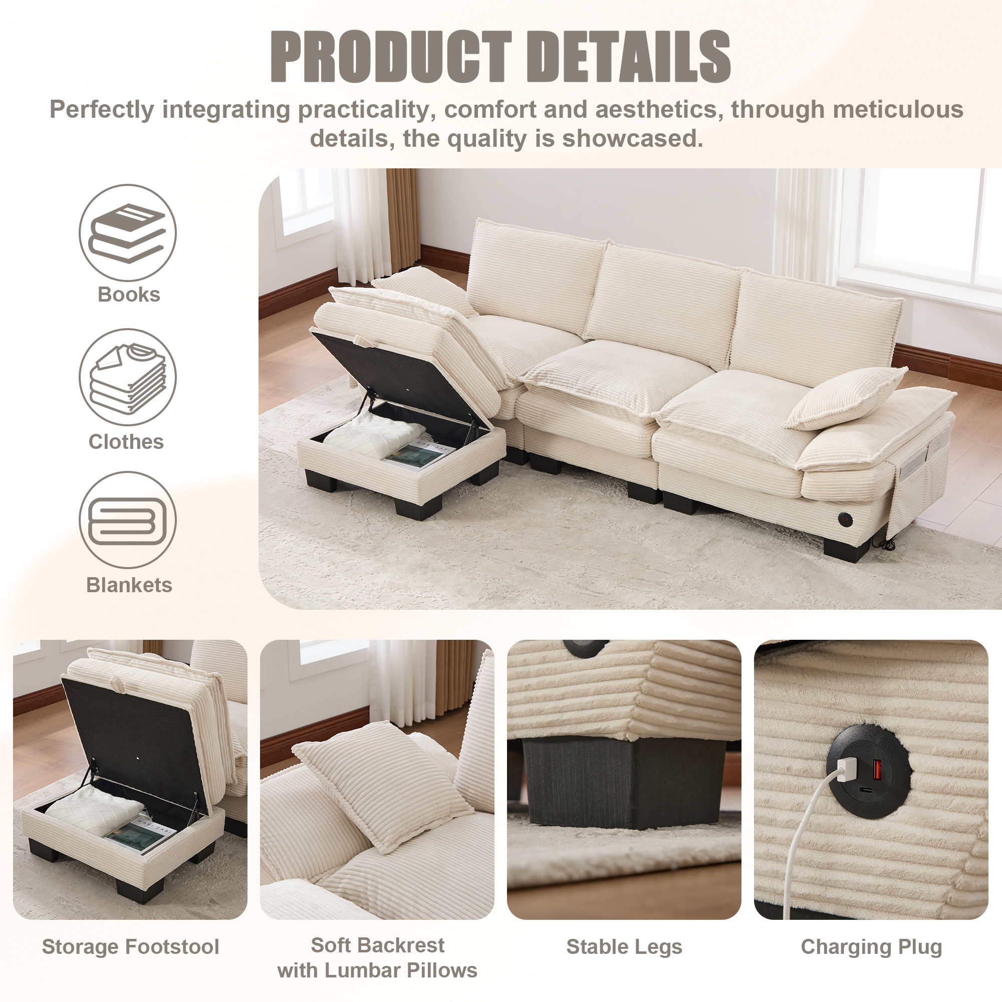 Modular Cloud Sofa - Image 5