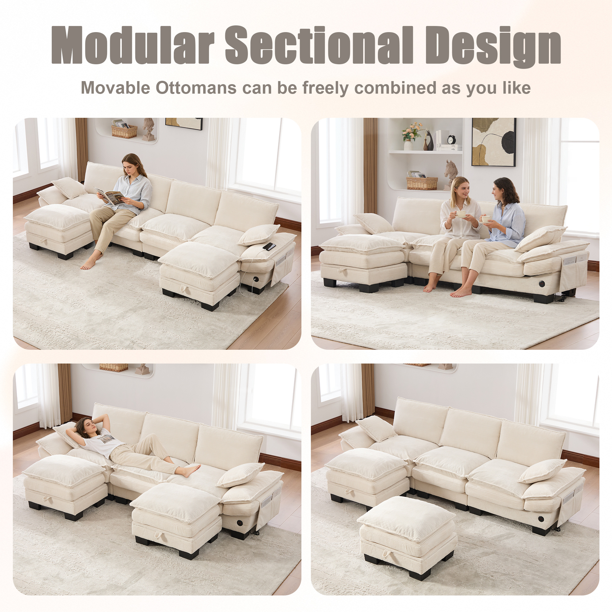 Modular Cloud Sofa - Image 3