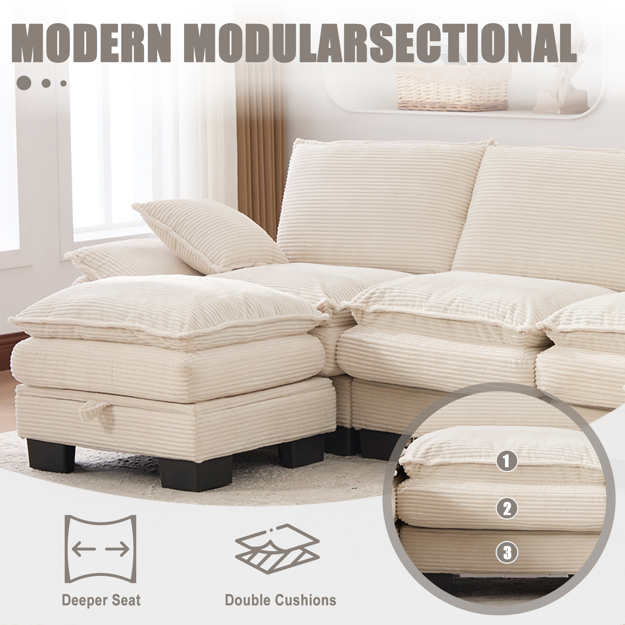 Modular Cloud Sofa - Image 2